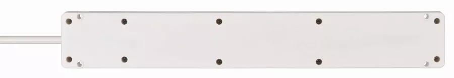 Multiprise Bremounta 6 Prises BRENNENSTUHL - 3m - H05VV-F3G1.5 Avec Interrupteur - Blanc - 1150651326