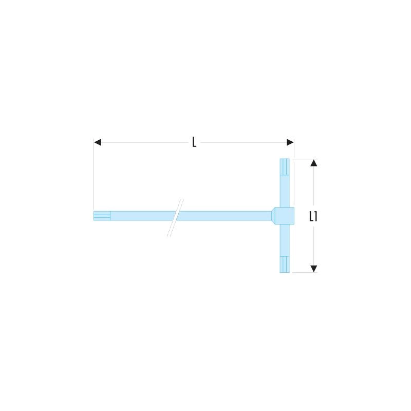 Clé Mâle En T FACOM 5 Mm - 84TC.5