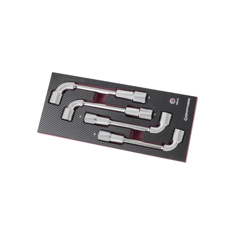 Coquille De Clés à Pipe Débouchées 20-24 Mm EVA3 KRAFTWERK 4 Pièces - 4903-30