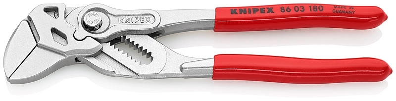 Pince Clé KNIPEX 180mm De Long Avec Effet Cliquet - 13 Positions - 86 03 180