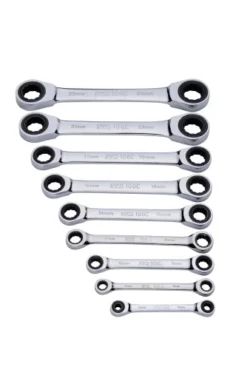 Jeu De 9 Clés Polygonales à Cliquet SAM - 106CJ9