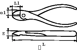 Pince Coupante Electromecanicien Diagonale Axiale SAM - 23211 – Image 2