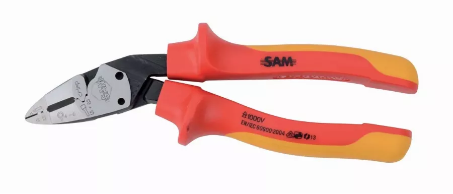 Pince Coupante Diagonale Isolee 1000 Volts Multi Fonctions SAM - 25018TI – Image 2