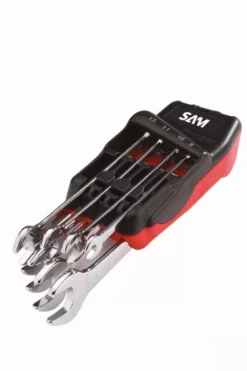 Jeu De 8 Clés Mixtes 8 A 19 Mm Sur Ratelier SAM - 50NJ8