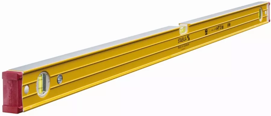 Niveau à Bulle STABILA Type 96-2 Fioles - 122cm - 15229