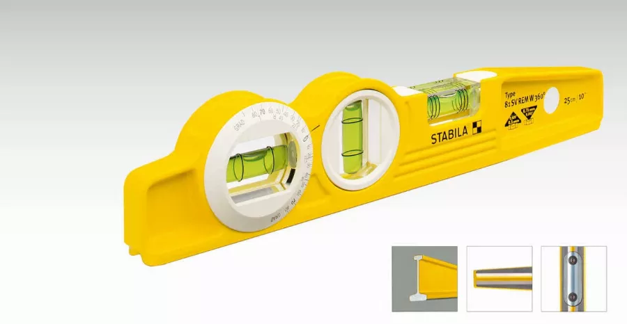Niveau Ă Bulle STABILA Type 81 Sv Rem W360 Torpedo 25cm - 16670