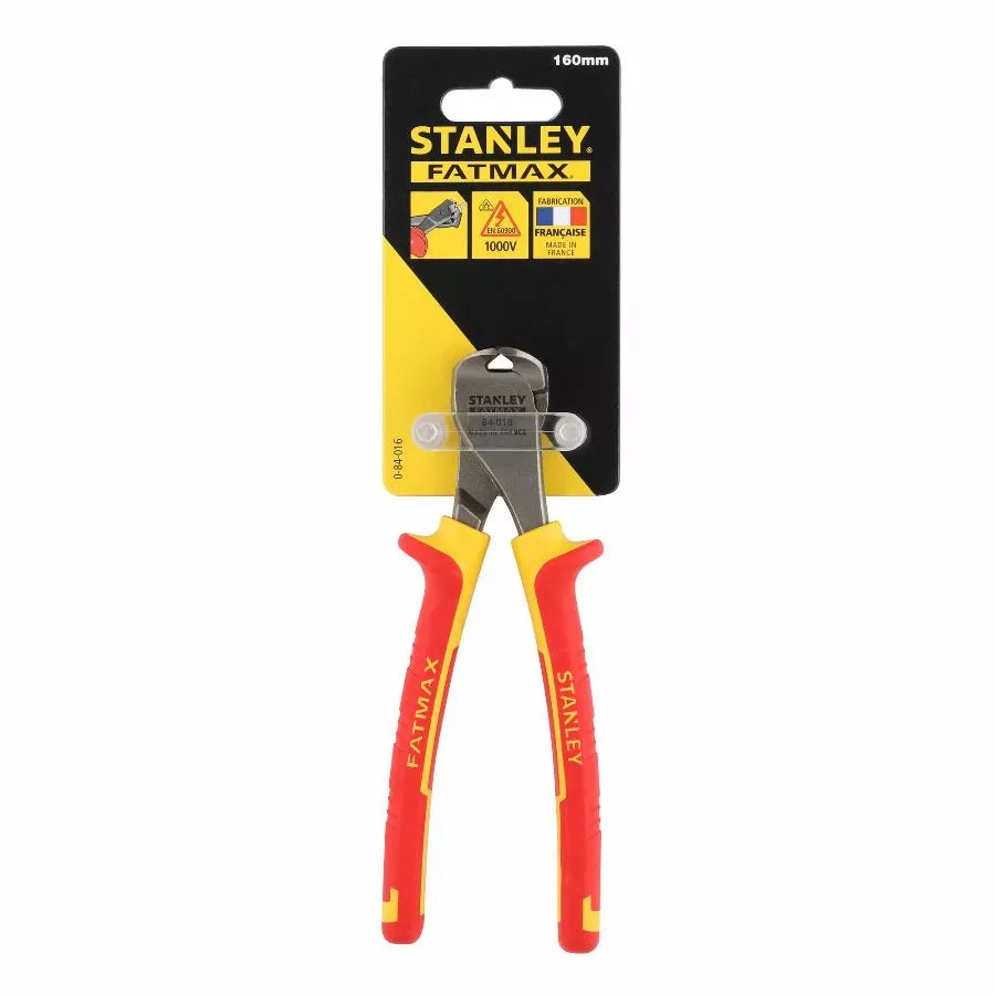 Stanley Pince Coupante Devant 160 mm Isolés 1000v - 0-84-016