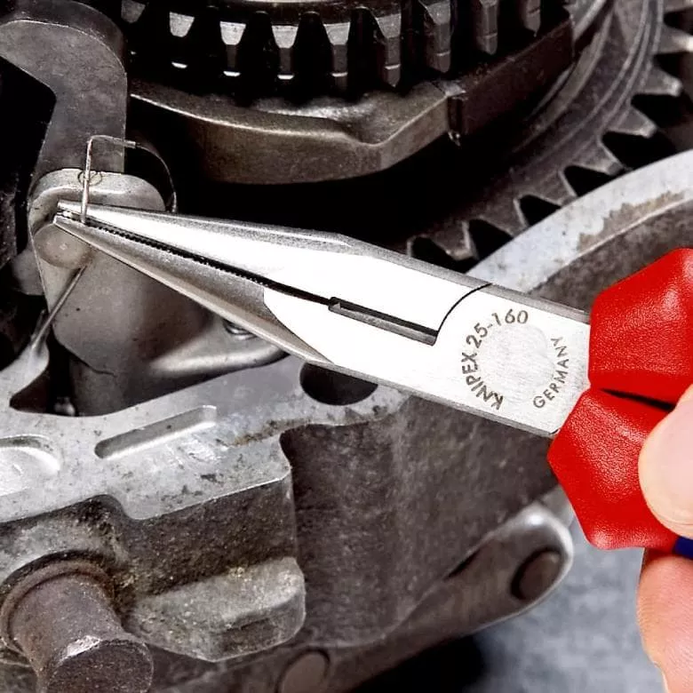 Pince Demi-ronde Avec Tranchant KNIPEX 160 Mm Avec Tranchant - 25 02 160 â Image 2