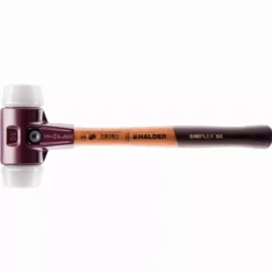 Maillet HALDER SIMPLEX Superplastique Avec Boîtier En Fonte Malléable Et Manche En Bois - D=60 Mm - 3007.060