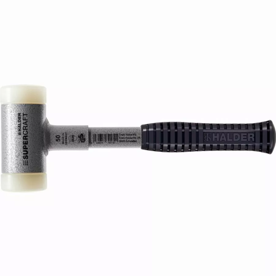 Maillet SUPERCRAFT, Avec Manche En Tube D'acier Incassableet Et Ergonomique, Antidérapante - D=60 Mm - 3377.060