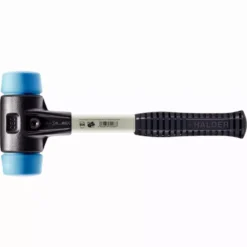 Maillet HALDER SIMPLEX TPE Souple Avec Boîtier En Fonte Malléable Renforcée Et Manche En Fibre De Verre - D=50 Mm - 3701.050