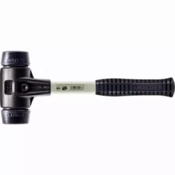 Maillet HALDER SIMPLEX Caoutchouc Chargé Avec Boîtier En Fonte Malléable Renforcée Et Manche En Fibre De Verre - D=40 Mm - 3702.040