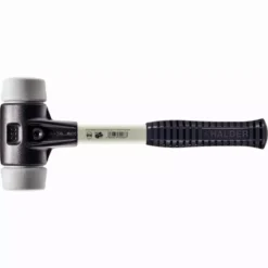 Maillet HALDER SIMPLEX TPE Moyen Avec Boîtier En Fonte Malléable Renforcée Et Manche En Fibre De Verre - D=40 Mm - 3703.040
