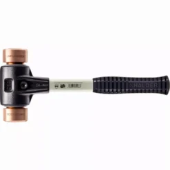 Maillet HALDER SIMPLEX Cuivre Avec Boîtier En Fonte Malléable Renforcée Et Manche En Fibre De Verre - D=30 Mm - 3704.030