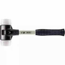 Maillet HALDER SIMPLEX Superplastique Avec Boîtier En Fonte Malléable Renforcée Et Manche En Fibre De Verre - D=80 Mm - 3707.080