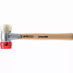 Maillet BASEPLEX, Nylon / Acétate De Cellulose Avec Boîtier En Zinc Moulé Et Manche En Bois - D=50 Mm - 3968.050