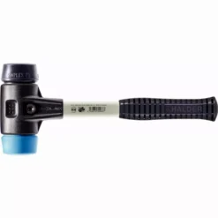 Maillet HALDER SIMPLEX TPE Souple / Métal Doux Avec Boîtier En Fonte Malléable Renforcée Et Manche En Fibre De Verre - D=50 Mm - 3712.050