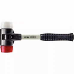 Maillet HALDER SIMPLEX Plastique / Superplastique Avec Boîtier En Fonte Malléable Renforcée Et Manche En Fibre De Verre - D=60 Mm - 3767.060