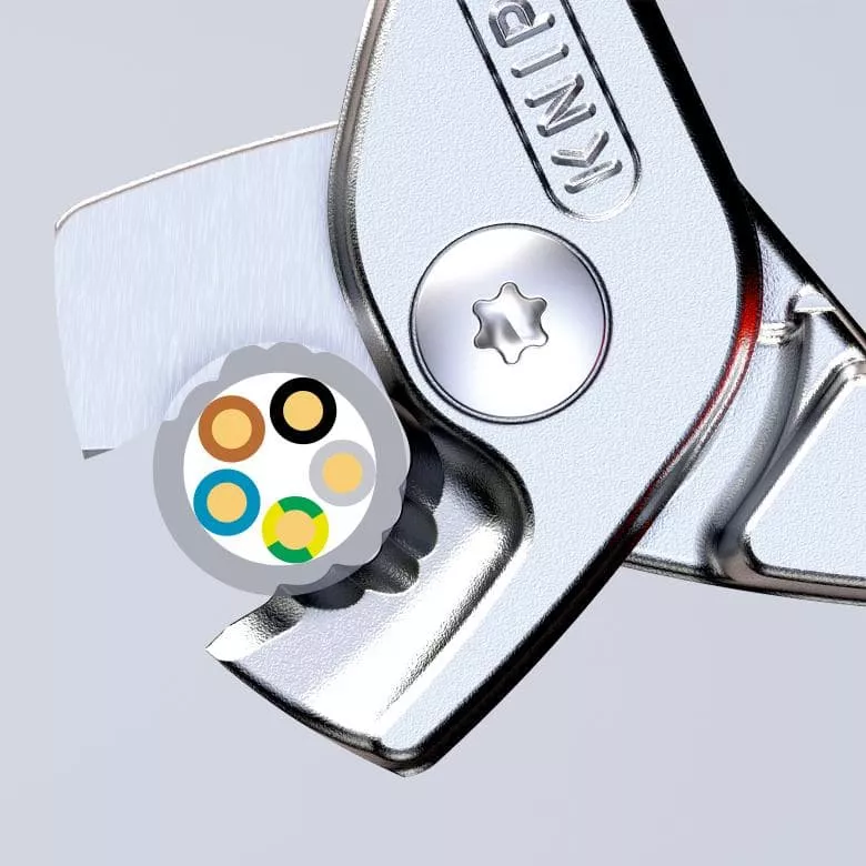 Coupe-câbles KNIPEX StepCut 160 Mm Ø 15 Mm - 95 12 160 – Image 2