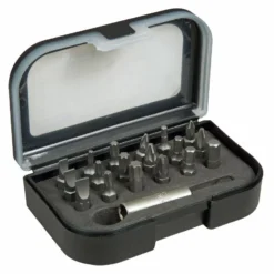 Stanley Coffret D’embouts De Vissage 1/4" 25 mm - Jeu De 19pieces - Gamme Pro - 1-13-901