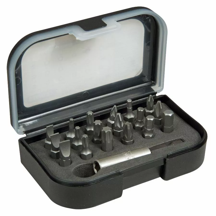 Stanley Coffret D’embouts De Vissage 1/4" 25 mm - Jeu De 19pieces - Gamme Pro - 1-13-901